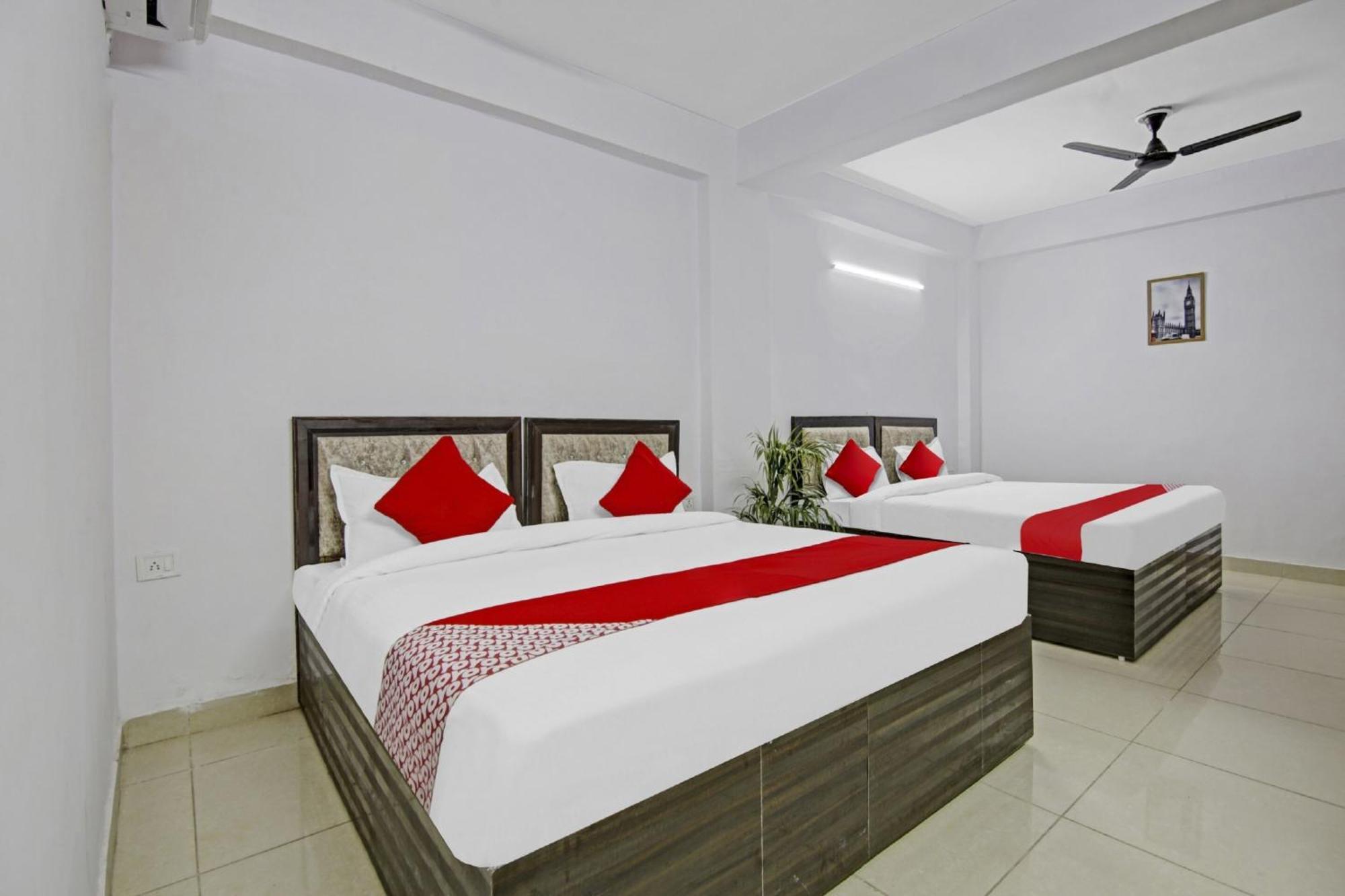 Hotel Green Olive Nuova Delhi Esterno foto